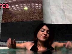 risky pickup sex with petite spanish valentina lapiedra in thermal bath 😜