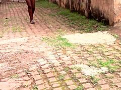 The Cameroonian Footballer Publicly Fucks A Spectator After The CAN Total 2021 Match