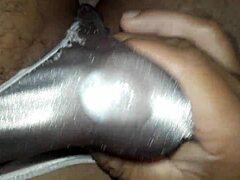 I just love touching myself in my satin panties daily