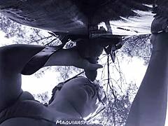 i can't resist bluee's big cock for outdoor deep throat
