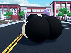 My thicc avatar shakes big ass while dancing for you