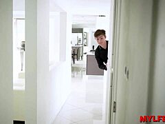 Mylfex - Hot Wife Milf Gets Anal Permission with Young Colleagues
