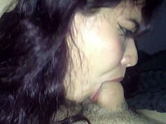 Hermanastra craves huge cock in her mouth every day