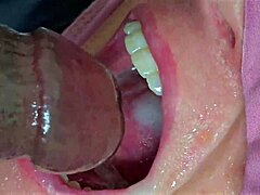 Hey, check this huge cumshot and creampie compilation with chubby milf taking black cock