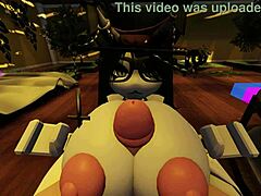 My subscriber begged me to fuck her hard in Roblox condo game. Pov action went deep.
