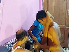 damn, she looks sexy with cocks stuffing her tight pussy, let's add another for foursome bangladeshi action hanif, popy khatun, sumona, manik mia 🔥