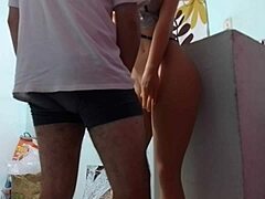 Man, my stepmom’s curvy body is unreal when dad’s away
