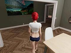 Let's PLAY Caroline's FANTASIES Part 3 with Best Friend's DAD in Wild Action