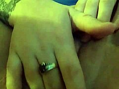 I’m so wet playing with my pussy to friend’s video