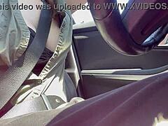 yo, check verdefr flashing big tits in the car, so hot! 😍