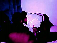 dark room setup before a steamy sex scene