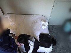 seducing an office lady for private hotel sex and raw footage