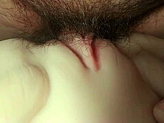 I fuck her pussy hard