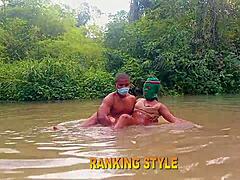 river city blonde gets hardcore doggystyle with a curvy ass