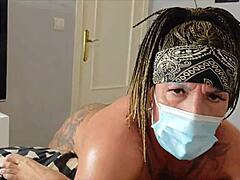 Destroying His Cock with a Fierce Handjob That Shocks