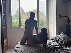 fuckingpussy com creampie with rio tourist