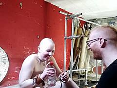 Exploring intense device bondage before and after climax moments