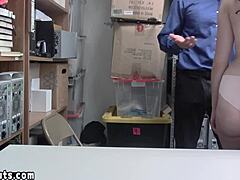 Dirty Cop Punishes Timid Teen Shoplifter on CCTV