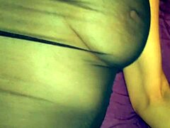 real sex with slender milf wife at home