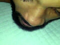 Watch this brown girl get her pussy devoured hard!