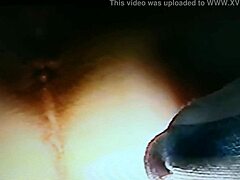 Blindfolded Wife Bound and Fucked Hard with Rabbit Toy by Husband in Homemade Video