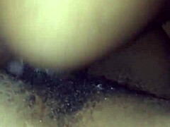 B girl can't get enough of riding massive black cock