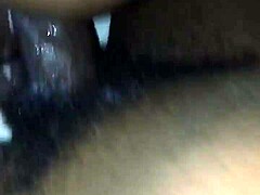 B girl can't get enough of riding massive black cock