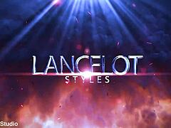 Lancelot rams Keysie Wood's tight ass with his massive black cock