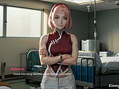 omg i cant believe naruto uzumaki anal fucked sakura's tight asshole in public hospital... wild!