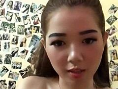 beautiful asian lady shines with stunning charm in video