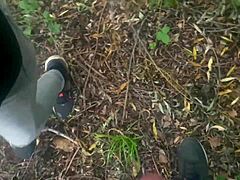 spanish milf wife, suck me in public park, risky!