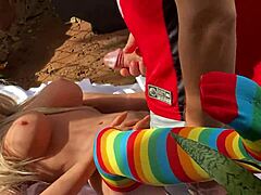 Linda Meia Plays with Sex Toy in Public