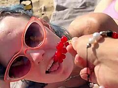 Ever tried a creampie right on the beach?