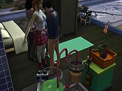 Wild Teen Orgy with Step Siblings in Heated Group Action