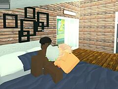 roblox slut gets deep throat by bbc