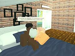 roblox slut gets deep throat by bbc