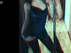 Stepmother and stepdaughter bang pervy mall LP officer at garage