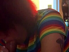 Cheating Milf Takes Big Black Cock Deep in Throat