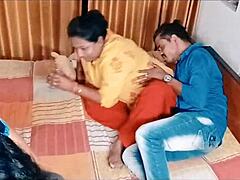 Can you handle my Indian lover's wild swapping sex? Tell me how you'd fuck!