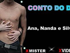 Ana, Nanda, and Silvia enjoy amateur Brazilian moments
