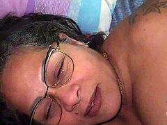 My Cheating Stepmom Talks on Phone During Creampie