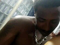 Amateur Hard Fuck in Bath with a Massive BBC Cock for Deep Action