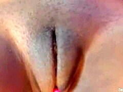 Phat pussy teen cums hard in steamy session