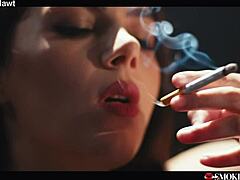 Italian Vale Nappi Smokes While Getting Fucked