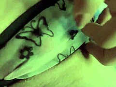 Just watch this hot 19-year-old newbie suck for the first time