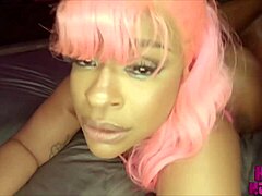 Cali Girl Rides Wild on NYC Hood Big Black Dick