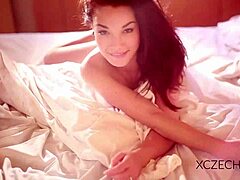 Beautiful Czech Asian teen 18+ indulges in solo play. Her cute body trembles with every touch.