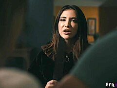sexy besties jane wilde n natalie knight, uh, decide to share nathan bronson’s huge cock