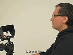 Blonde Xiara Dark tries huge BBC at Juanbustos casting session
