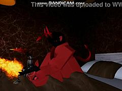 Curious about wild animations with a rich demon girl?